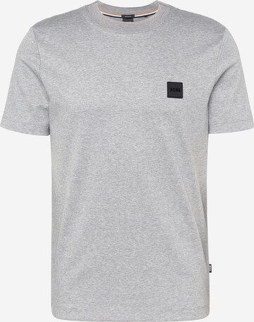 T-Shirt 'Tiburt' BOSS en gris : devant