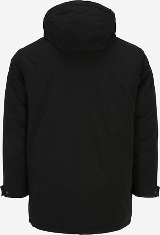 Jack & Jones PlusZimska jakna 'CHAMP' - crna boja