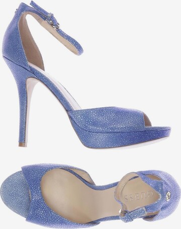 GUESS Sandals & High-Heeled Sandals in 41 in Blue: front