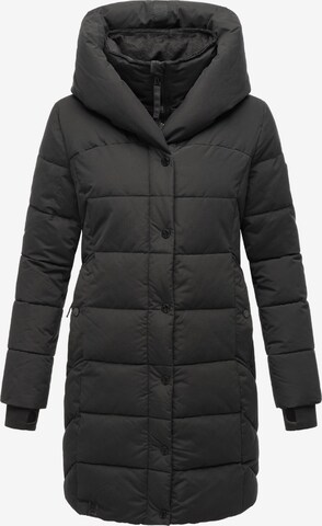 Manteau d’hiver 'Knutschilein' NAVAHOO en noir : devant