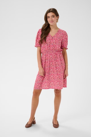 Cream Kleid 'Tiah ' in Pink