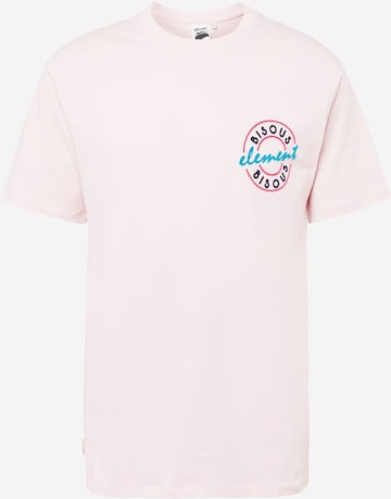 Maglietta di ELEMENT in rosa: frontale
