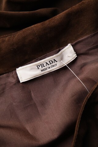 PRADA Jacket & Coat in XS in Brown