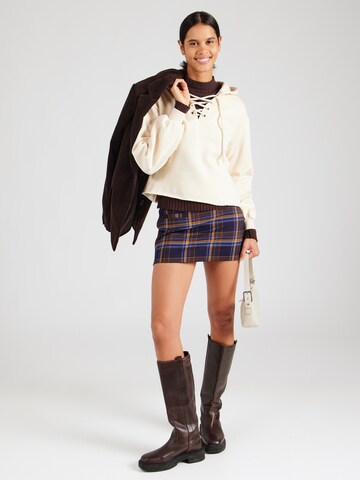 Monki Sweatshirt in Beige