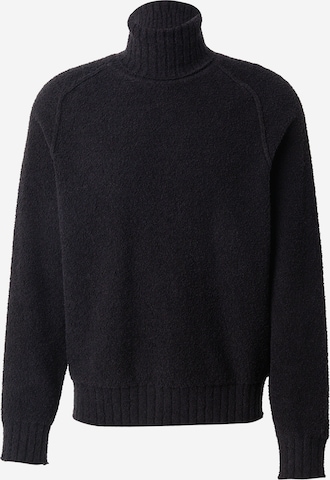 juoda HUGO Megztinis 'San Rudi': priekis