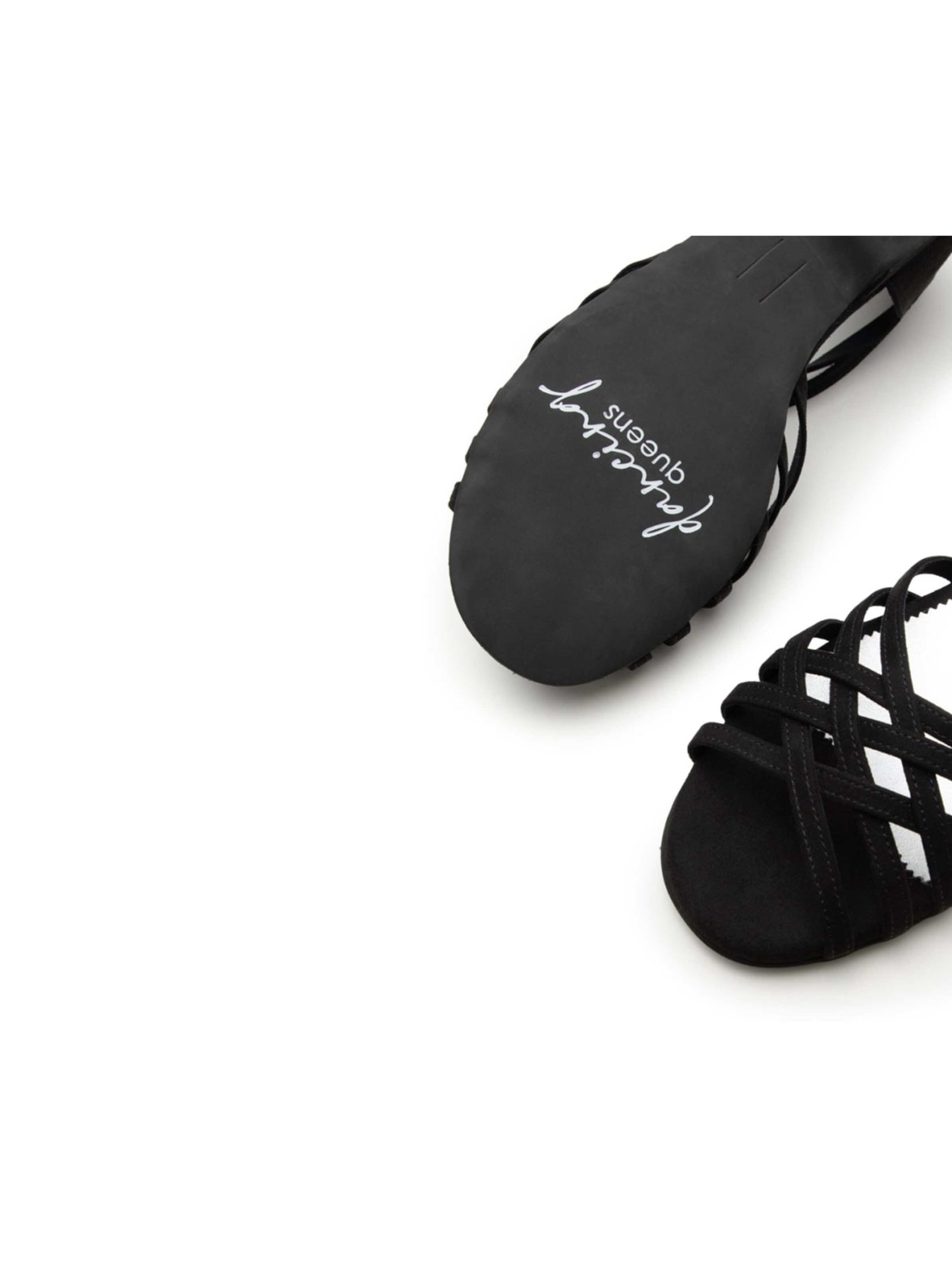 Dancing Queens Strap Sandals 'Joy' in Black