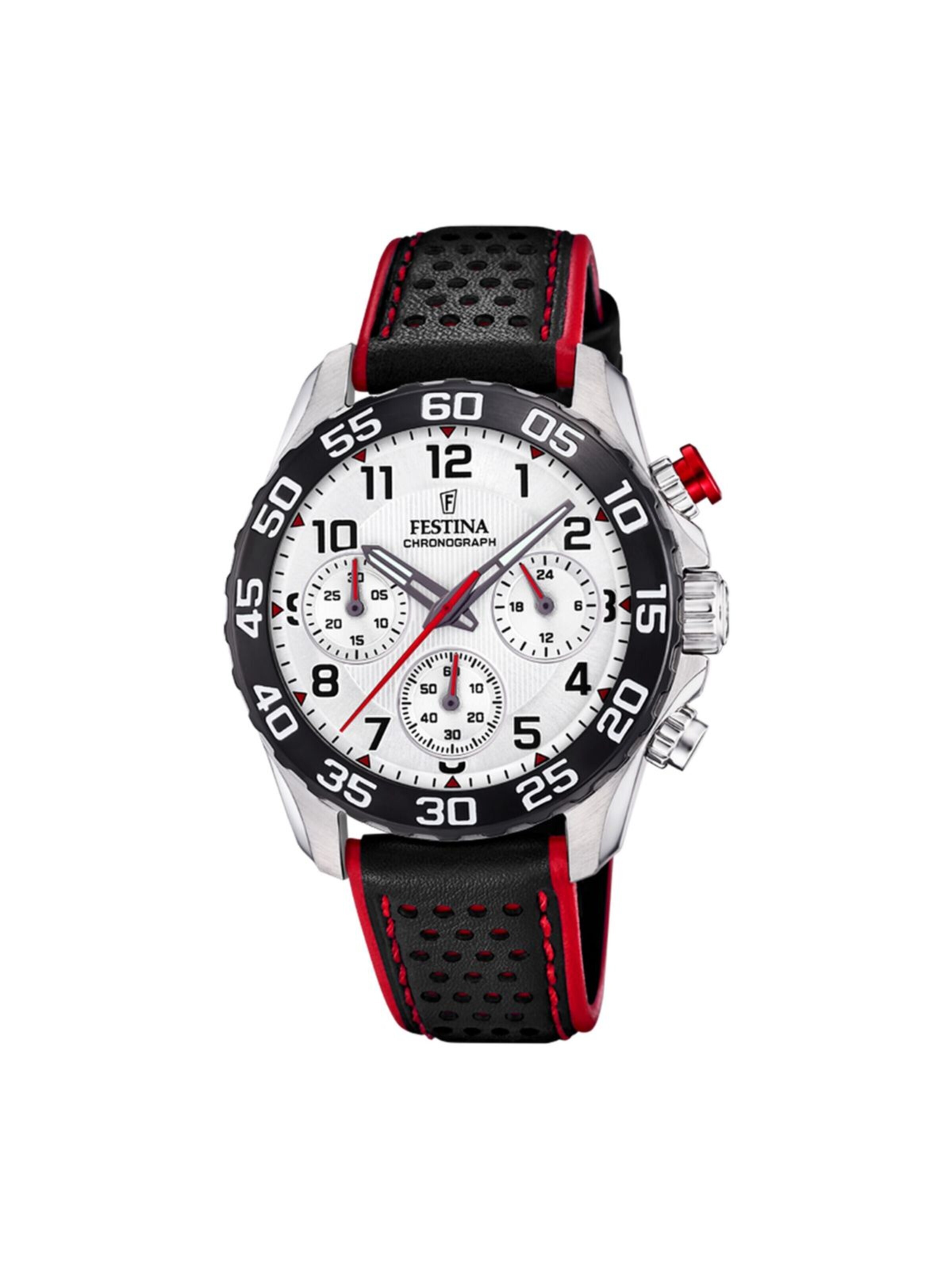 Montre à affichage analogique FESTINA en blanc : devant