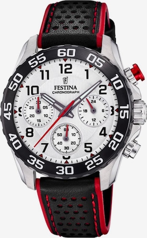 Montre à affichage analogique FESTINA en blanc : devant