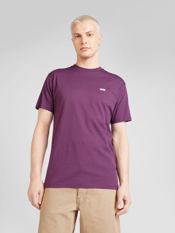 VANS Regular fit T-shirt i lila: framsida