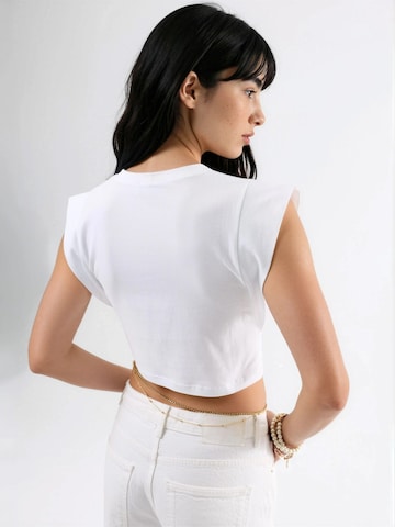 Busem T-Shirt in Weiß