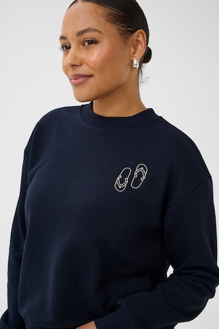 Kaffe - Sudadera 'Lilje' en azul