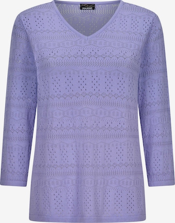 Pull-over Goldner en violet : devant
