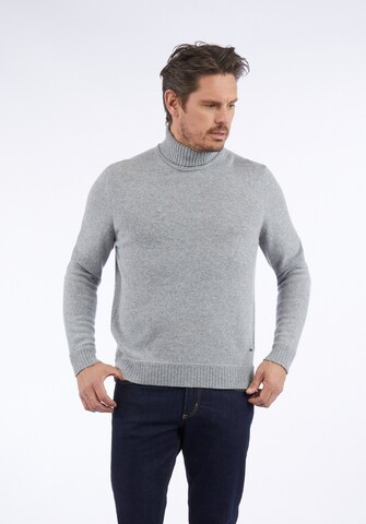 Pull-over HECHTER PARIS en gris : devant