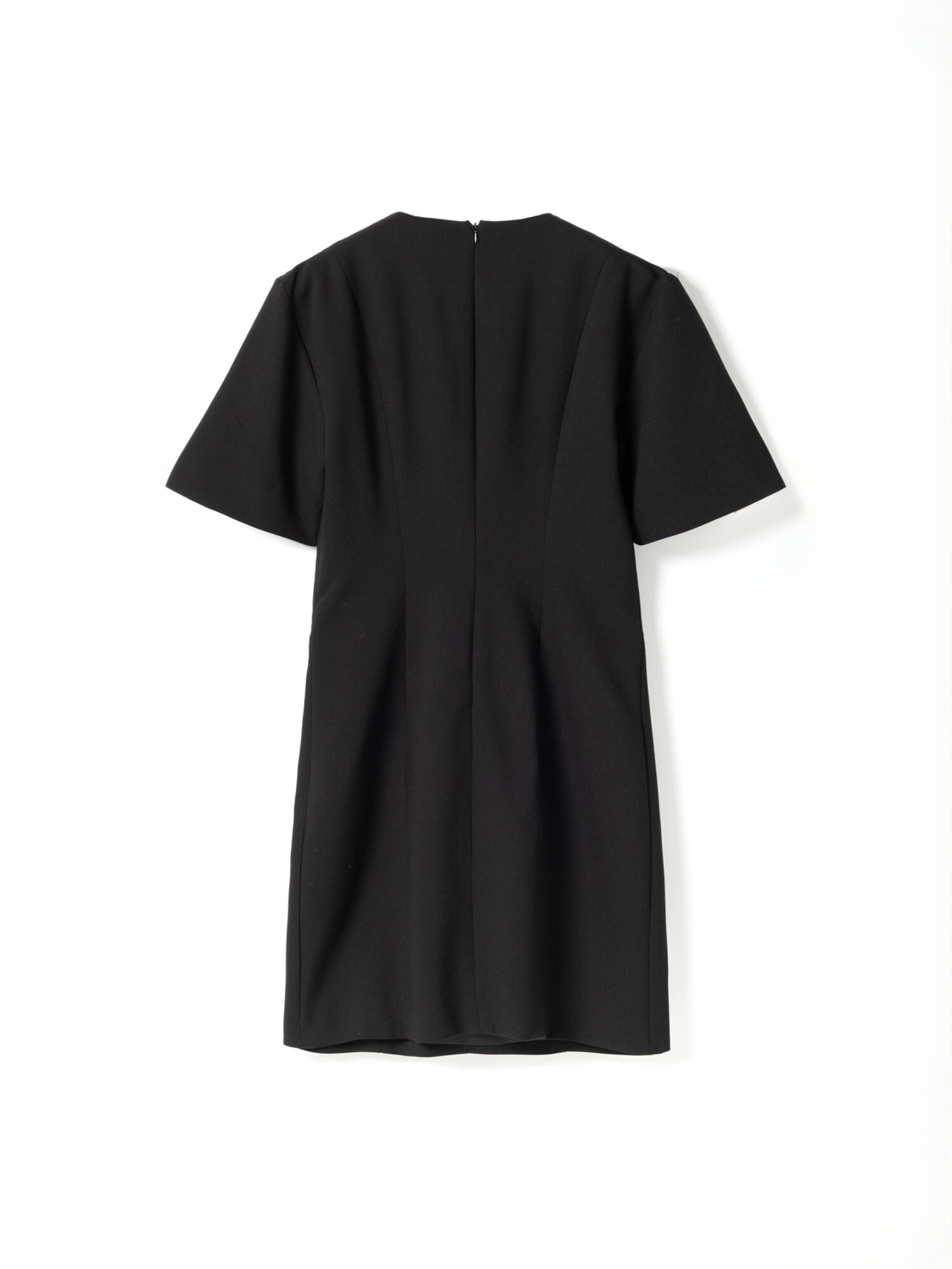 Noella Dress ' N-Myriam ' in Schwarz: Rückseite