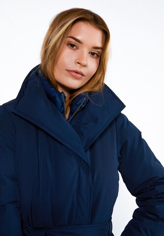 DreiMaster Vintage Wintermantel in Blau