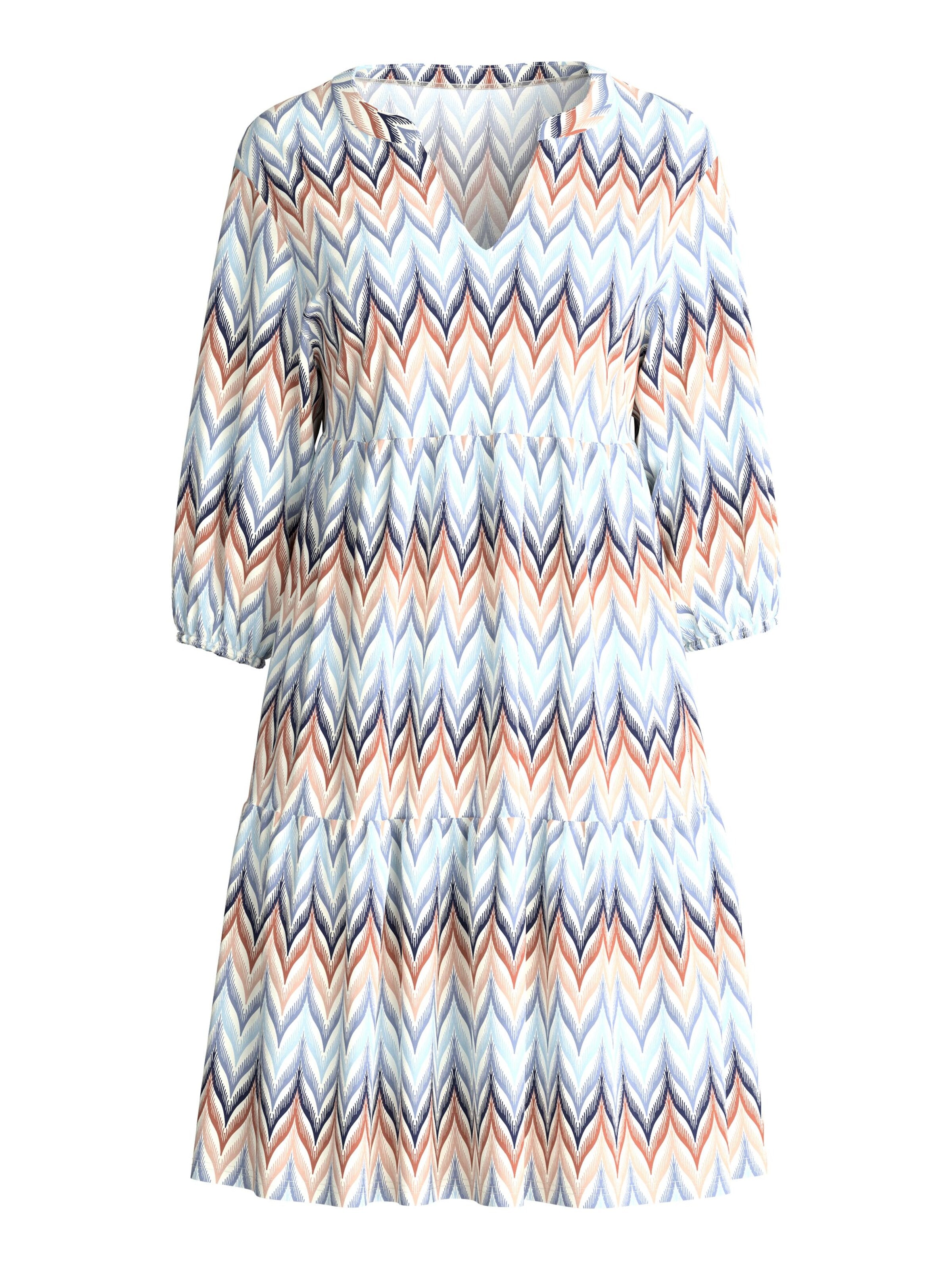 CALIDA Nightgown 'Favourites Tiles' in Blue: front