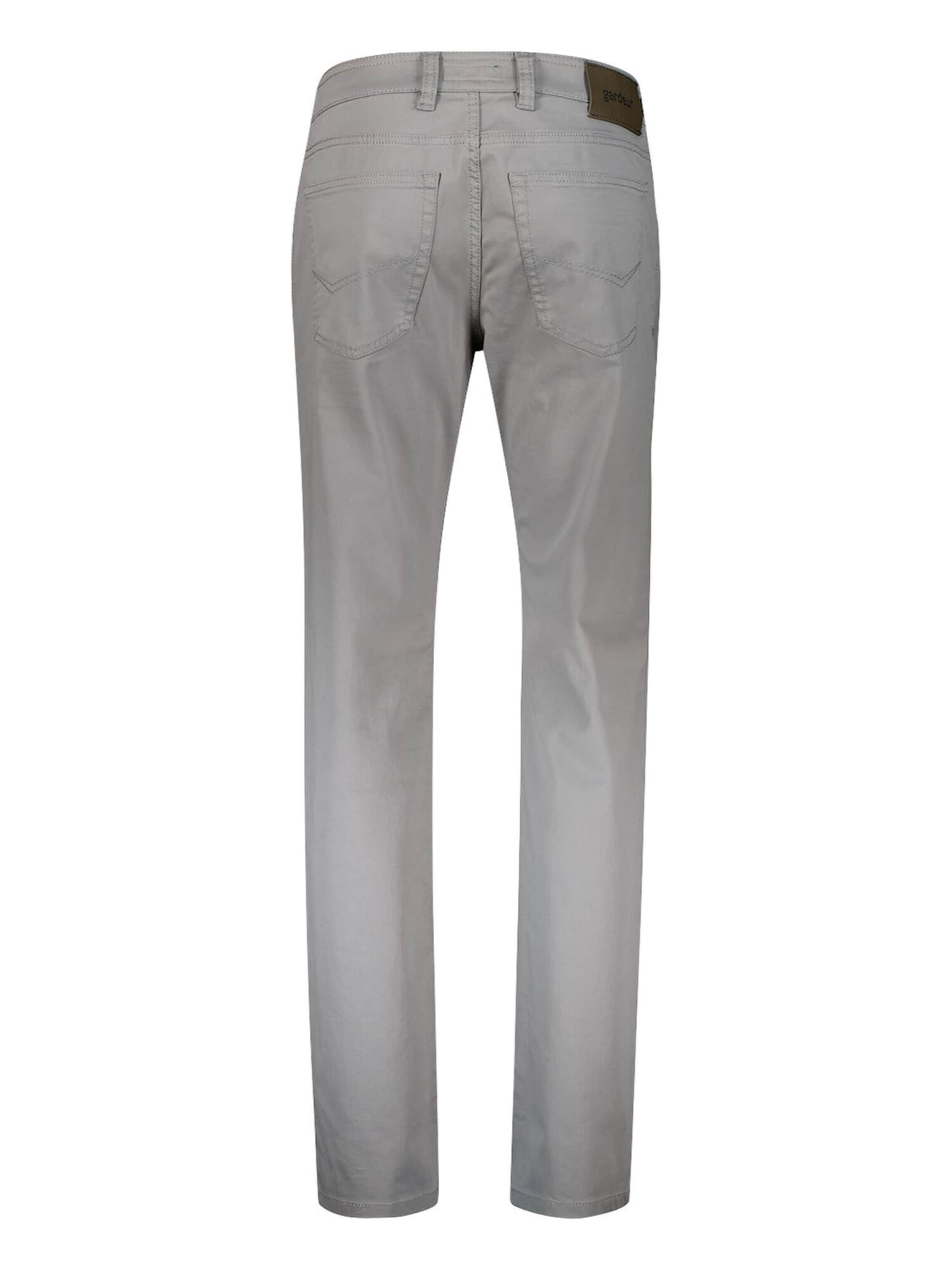 Gardeur Slim fit Trousers 'BILL' in Grey