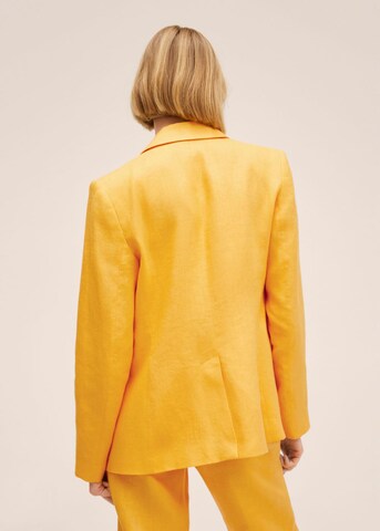 Blazer 'Boreli' MANGO en jaune