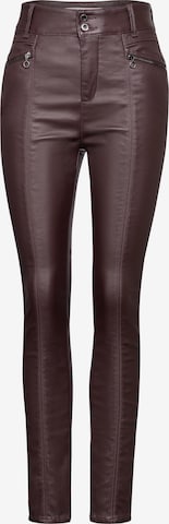 Street One Studio Skinny Hose in Rot: Vorderseite