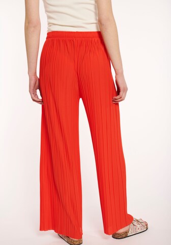 Hailys Wide leg Pants in Red