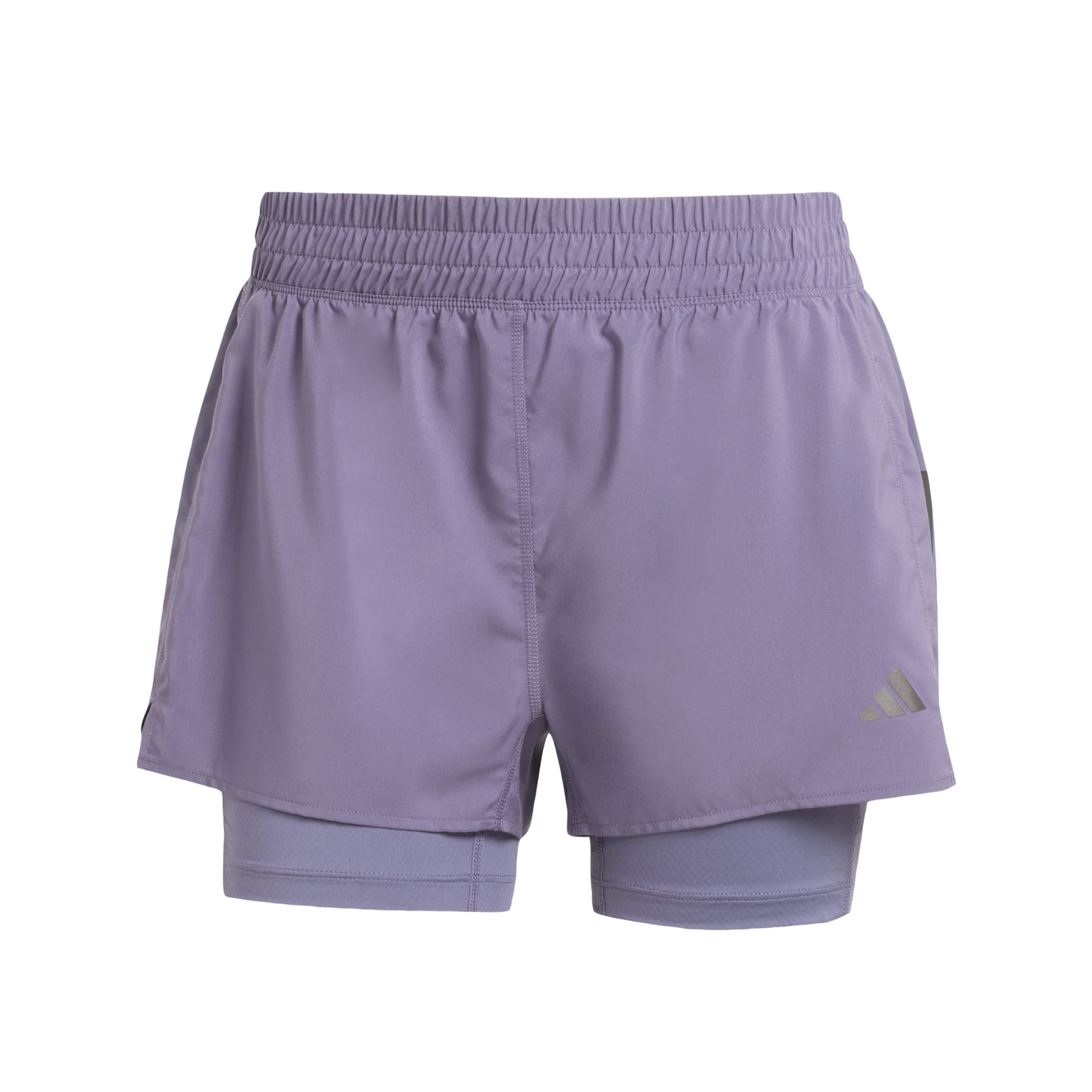 Regular Pantaloni sport 'Own The Run' de la ADIDAS PERFORMANCE pe mov: față