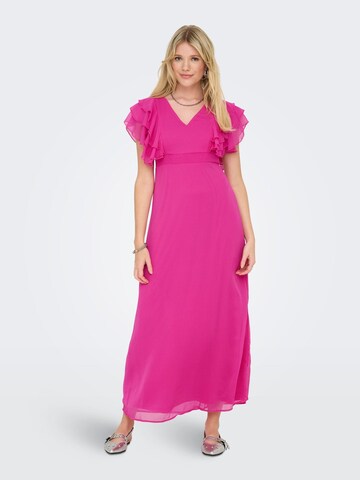 Robe 'ONLAsta' ONLY en rose