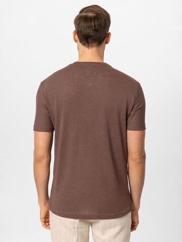 Antioch - Camisa 'Marcello' em castanho