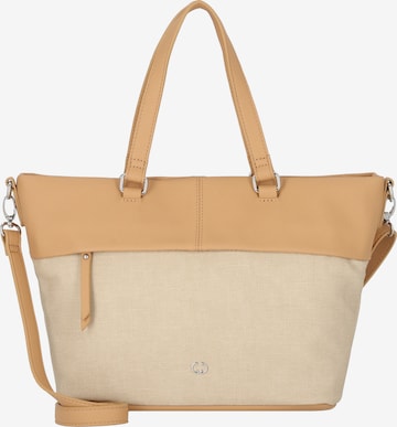 GERRY WEBER Schoudertas 'Keep in Mind' in Beige: voorkant