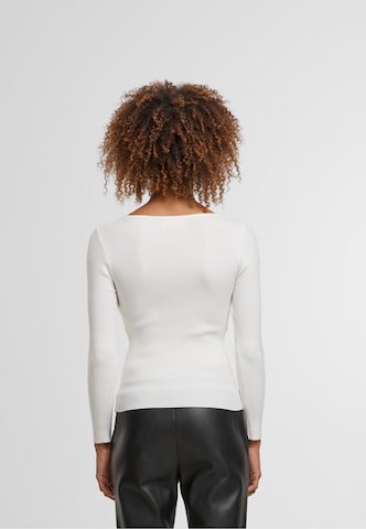 Pull-over Urban Classics en blanc