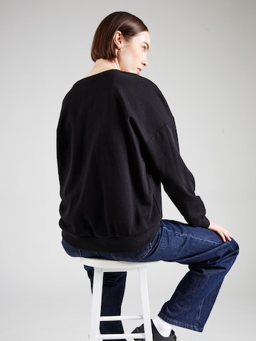 ONLY Sweatshirt 'ONLWANTED' in Schwarz