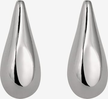 Boucles d'oreilles 'Mini Drop' Stilnest en argent : devant
