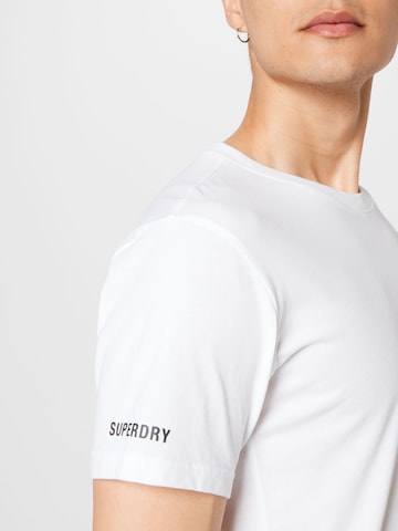 Superdry Sportshirt in Weiß