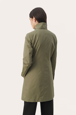 Manteau mi-saison 'Carvin' Part Two en vert