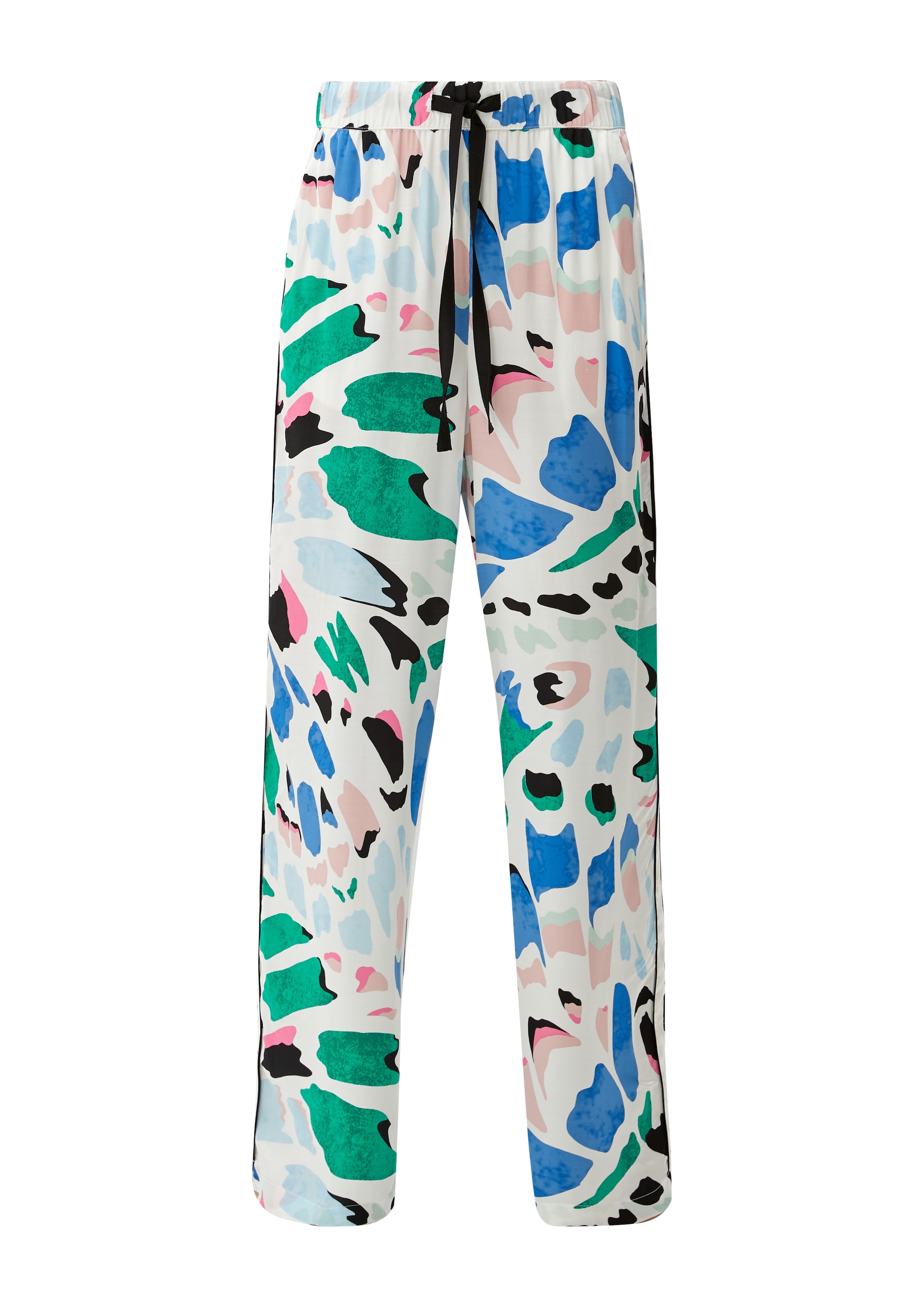 s.Oliver Wide leg Trousers in Beige: front