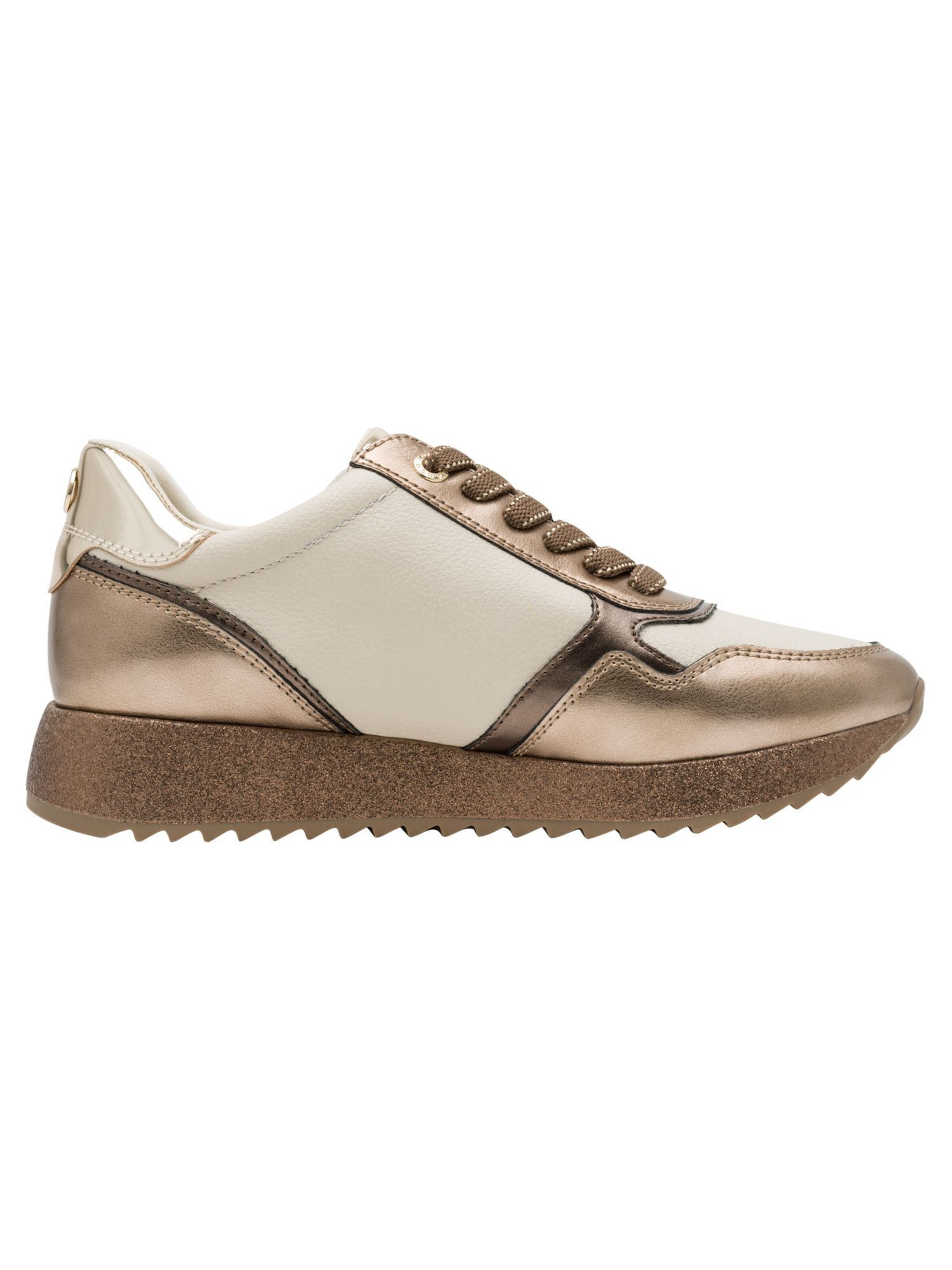 MARCO TOZZI Sneakers laag in Beige