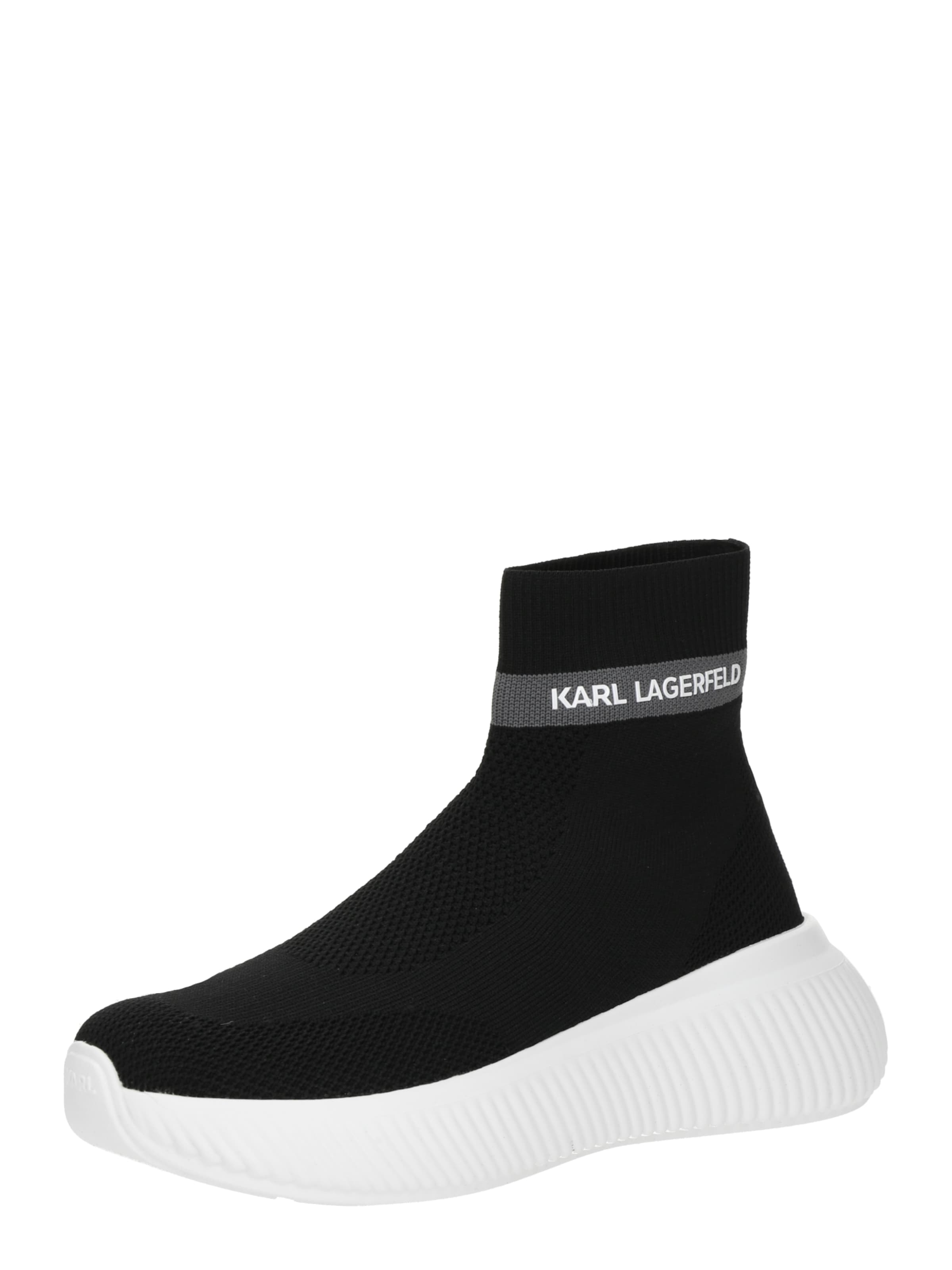 Karl Lagerfeld Slip On i sort: forside
