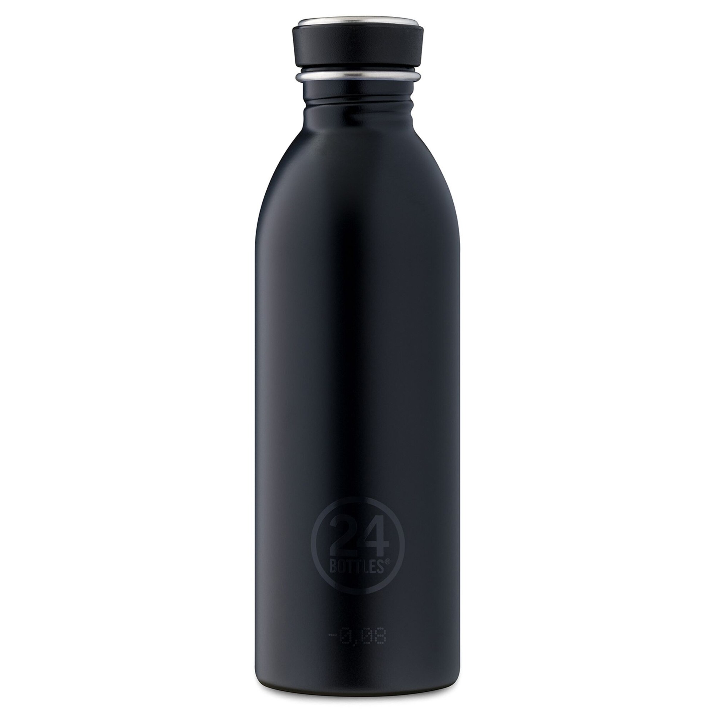 Borraccia 'Urban 500 ml' di 24Bottles in nero: frontale