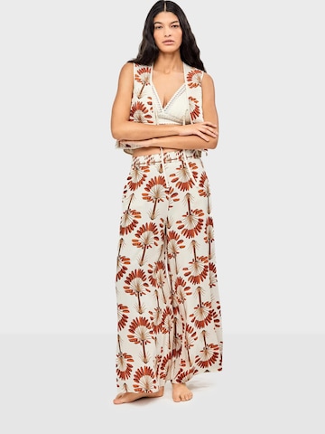 Gisela Loosefit Bukser i hvid