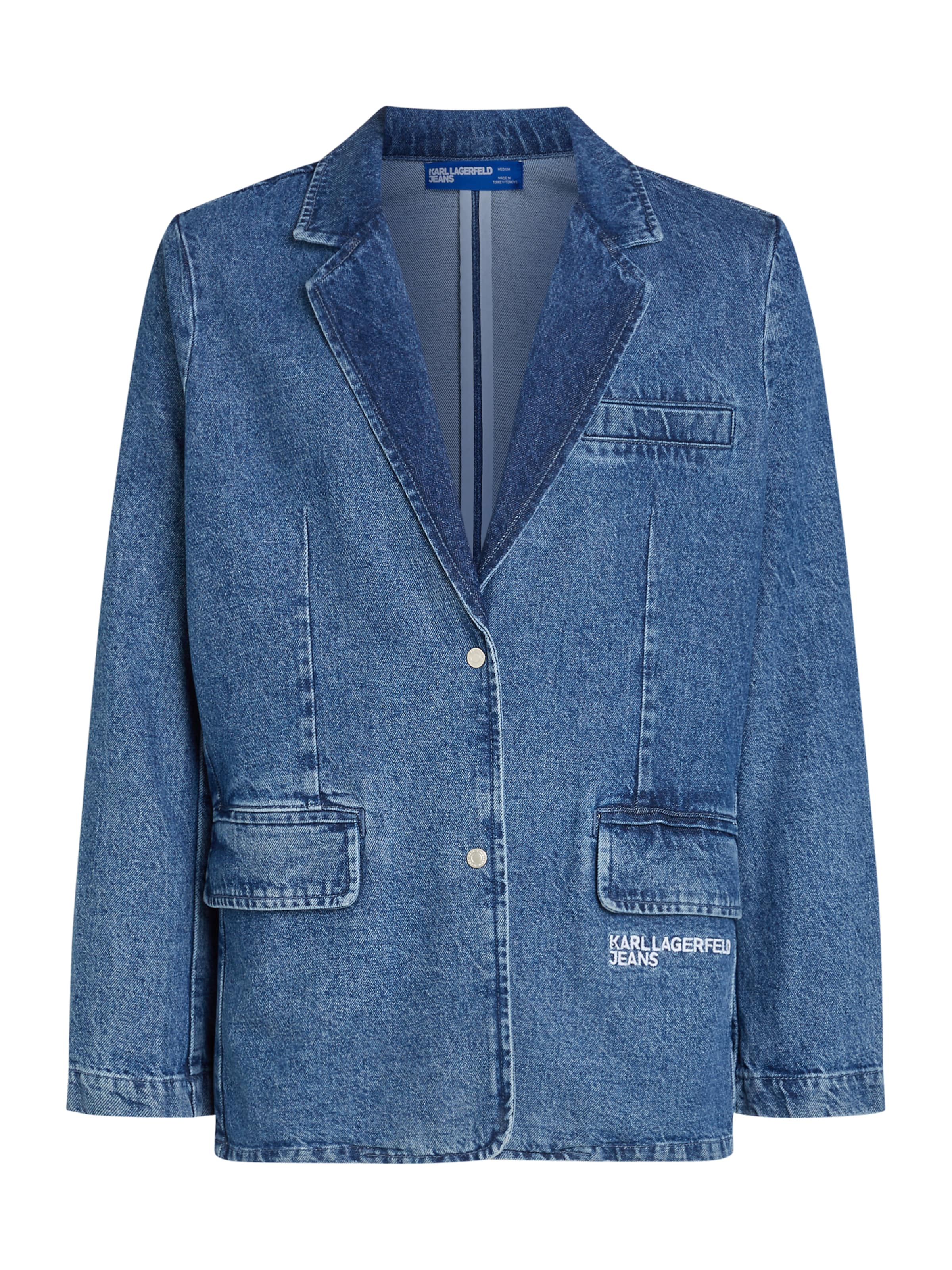 Jeans blazer jacket hotsell