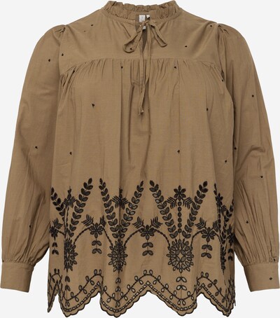 Camicia da donna 'MIGGY' ONLY Carmakoma di colore oliva / nero, Visualizzazione prodotti