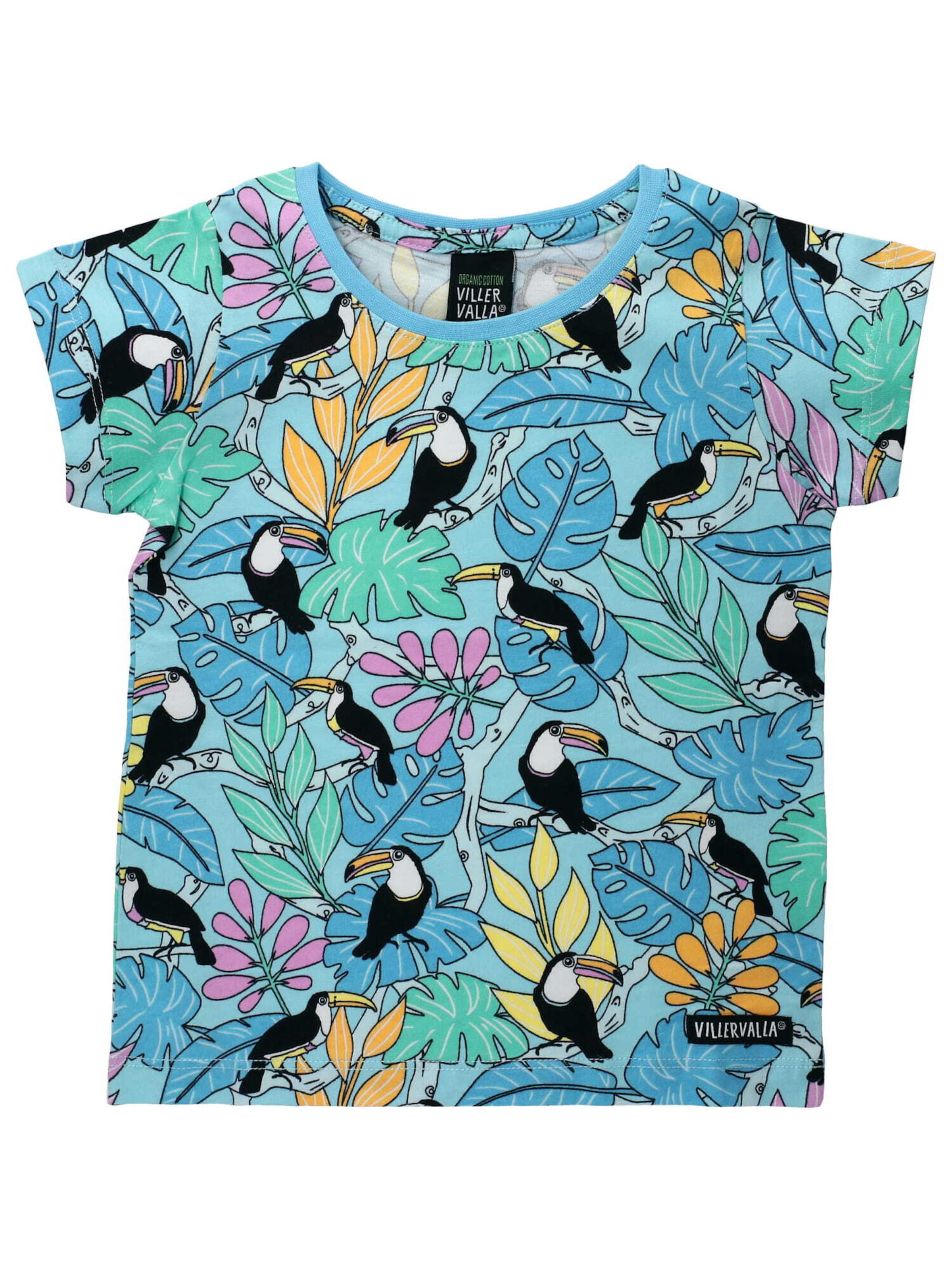 Villervalla Shirt 'Tukan' in Blue: front