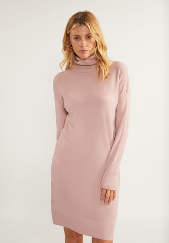 Robes en maille usha WHITE LABEL en rose : devant