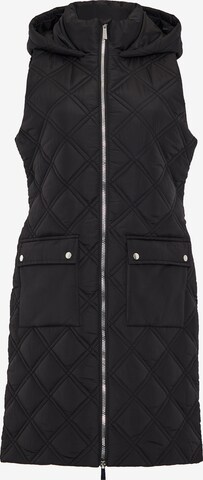 Gilet 'Maggie' di Threadbare in nero: frontale