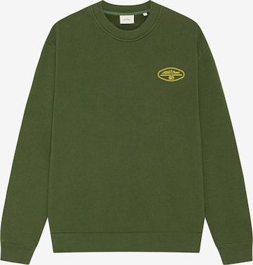 Les Deux - Sweatshirt 'Worldwide' em verde: frente