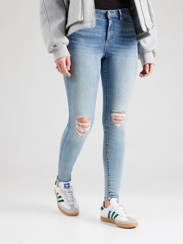 ONLY Skinny Kavbojke 'ONLWAUW' | modra barva: sprednja stran