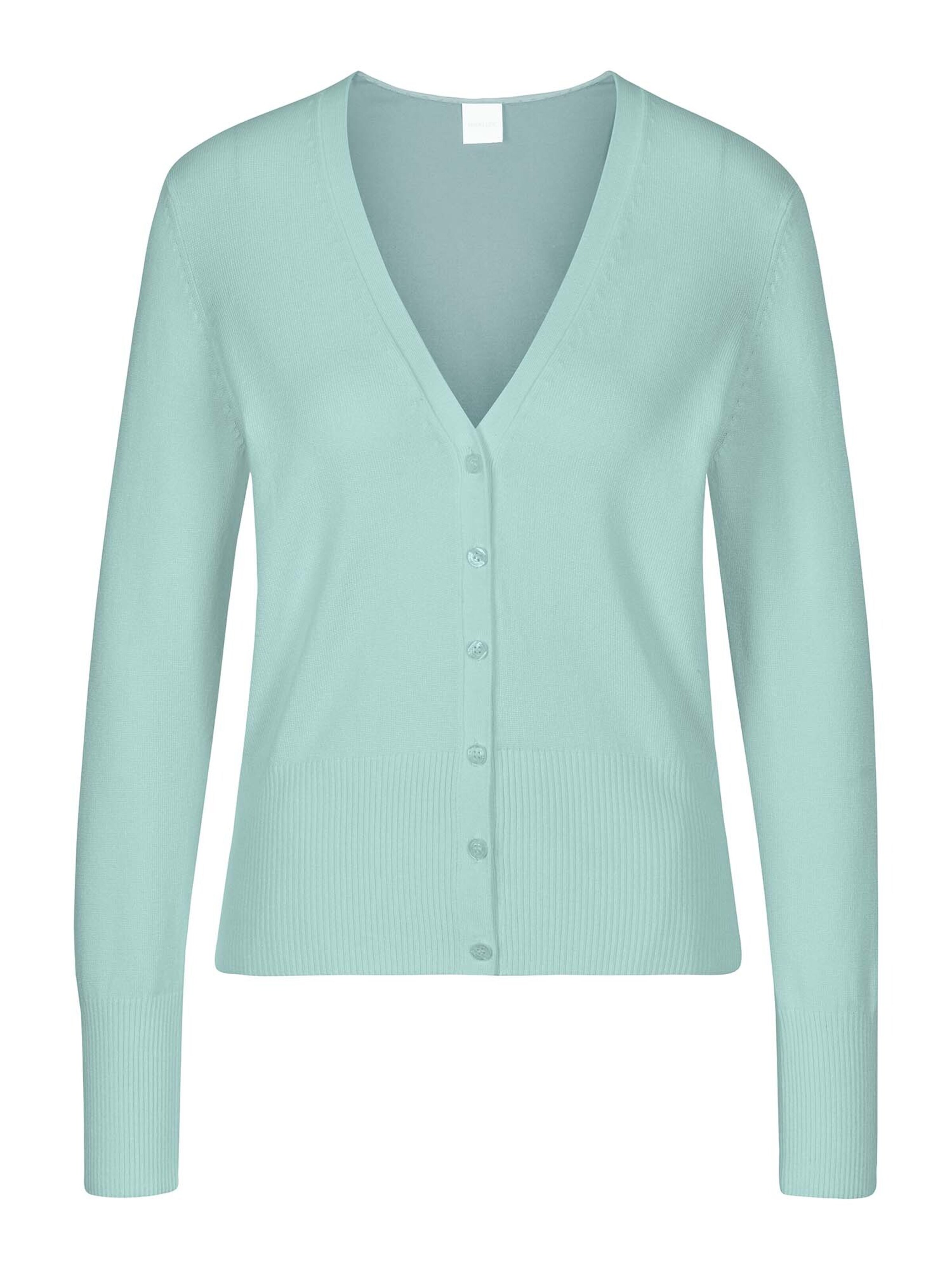 Cardigan MADELEINE en vert : devant