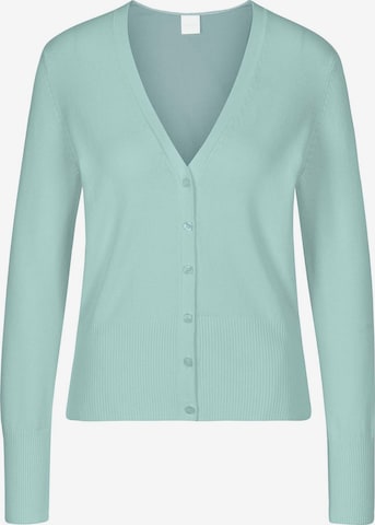 Cardigan MADELEINE en vert : devant