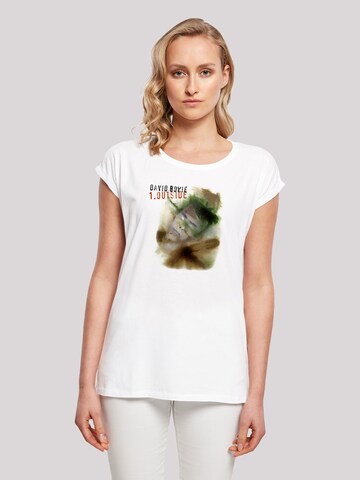 F4NT4STIC Shirt in Wit: voorkant