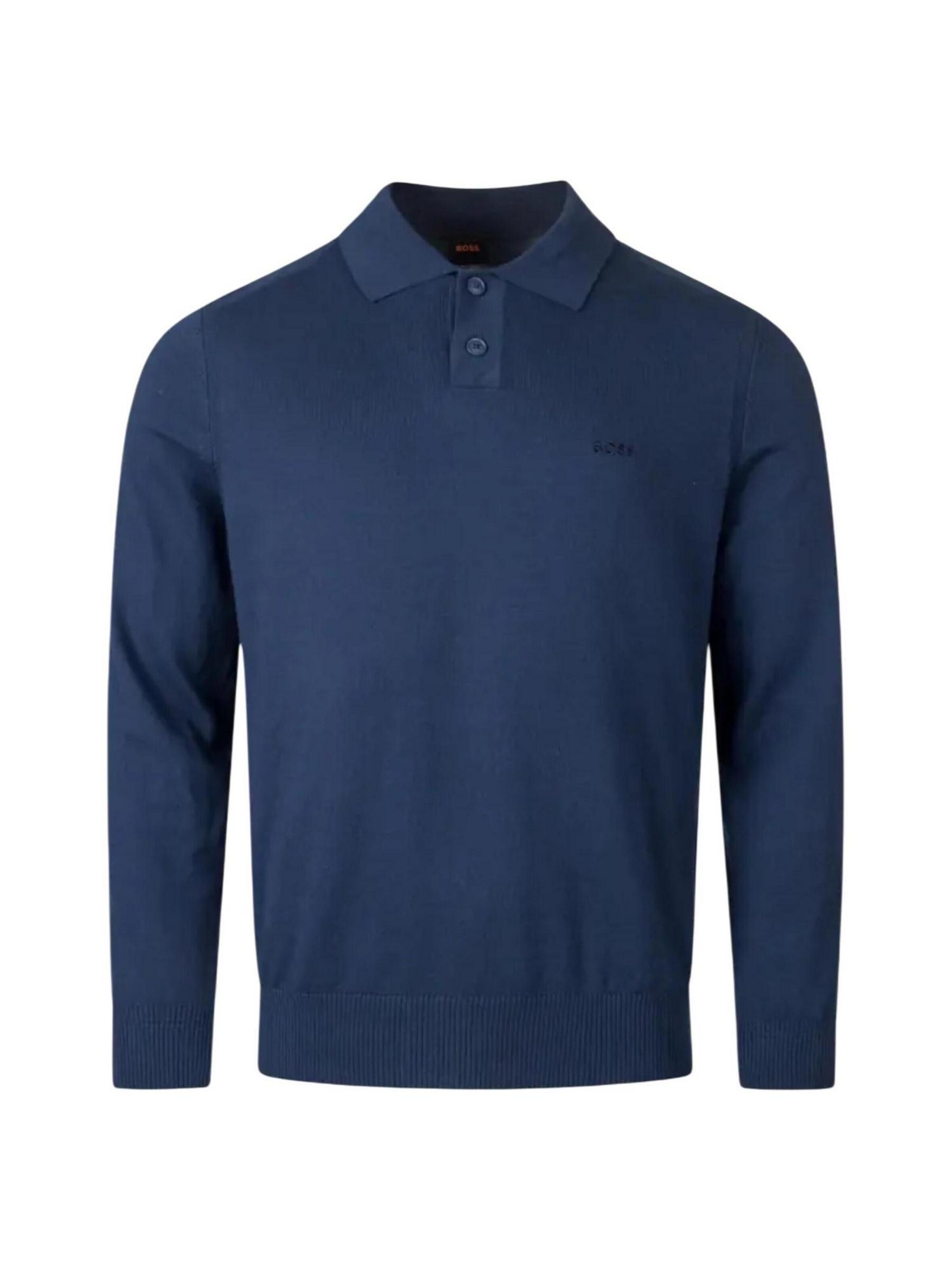 BOSS Trui 'Asac' in Blauw: voorkant