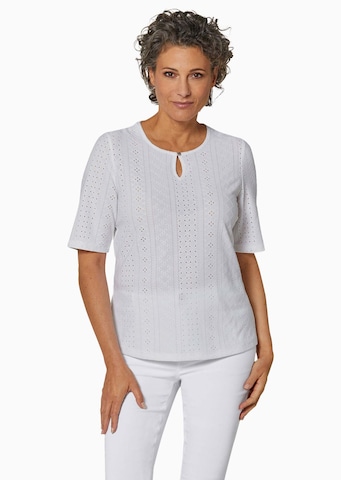 T-shirt Goldner en blanc : devant